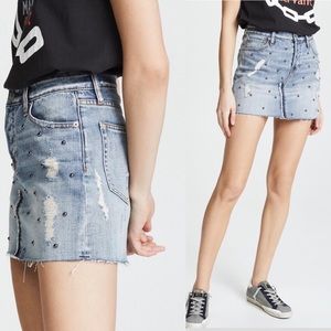 Rails Denim Mini Skirt